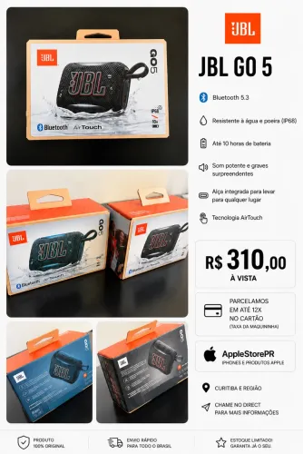 JBL Go 5 original Lacrada 