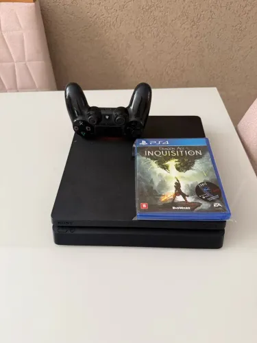 PlayStation 4 slim 500gb | parcelo | pego seu usado 