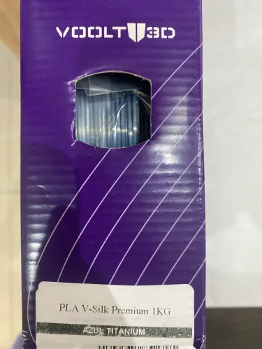 Filamento PLA Silk Azul Titanium Voolt