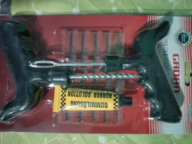 Kit reparo pneu de carro 5 peças