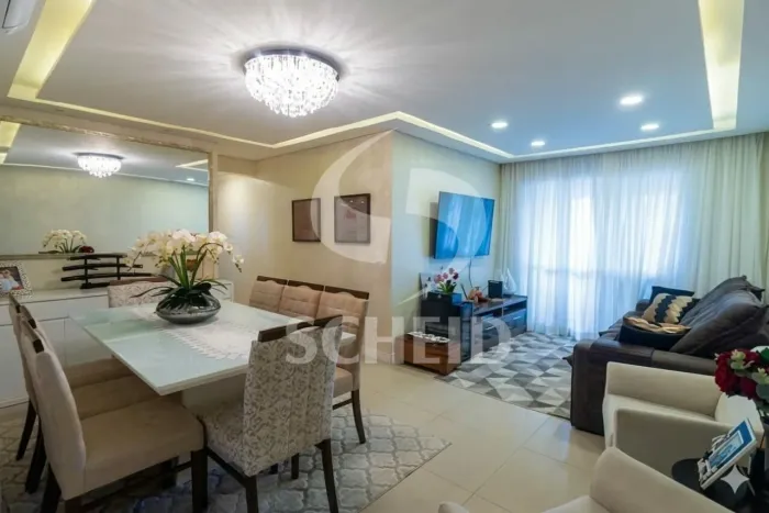 Aparamento para locação de 103,00m² útil, com 2 quartos e 2 vaga na Vila Santa Catarina !