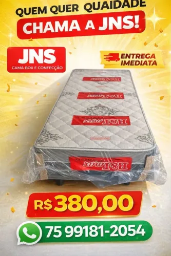 Cama Box solteiro!
