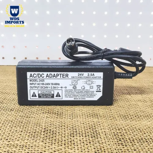 Fonte para Impressora Térmica 24V 2,5A 