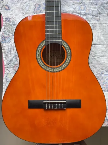 Violão Acústico Estudo Nylon N-14N Nat + Capa case violão