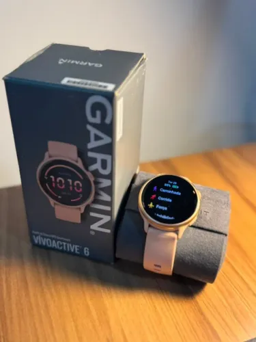 Garmin Vivoactive 6 / Seminovo / pouco tempo de uso