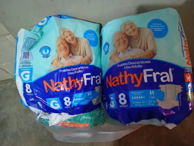 Fralda geriátrica adulto G