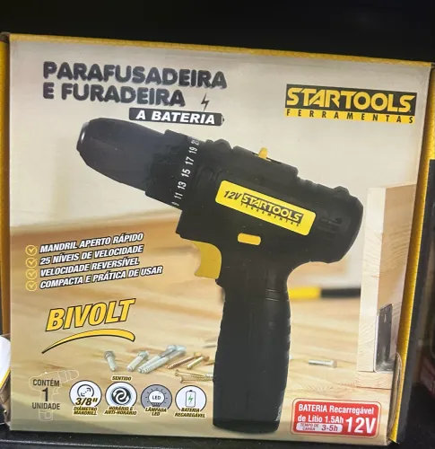 PARAFUSADEIRA A BATERIA