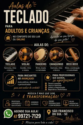 Aulas de música