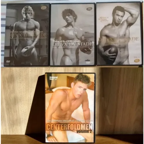 DVD Dieux Du Stade making of the calendar 2004 2005 2006, Centerfold Men 2