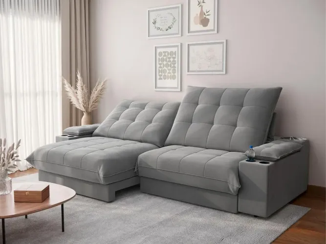 Sofa Novo embalado medindo 2.90