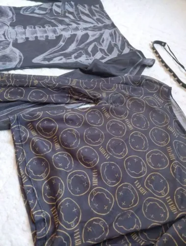 KIT de looks alternativos/rockeiros