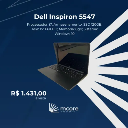 Notebook Dell Inspiron 5547 i7