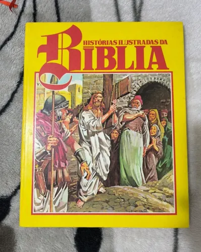 2 Livros histórias ilustradas da Bíblia vol.3 e 4 (1980)