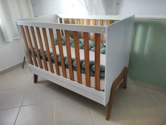 Berço Guti 5 em 1 + colchão NUNCA USADOS