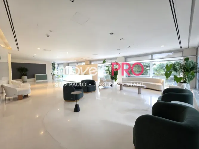 Laje corporativa em prédio AAA na Berrini | 1700 m² com 49 vagas