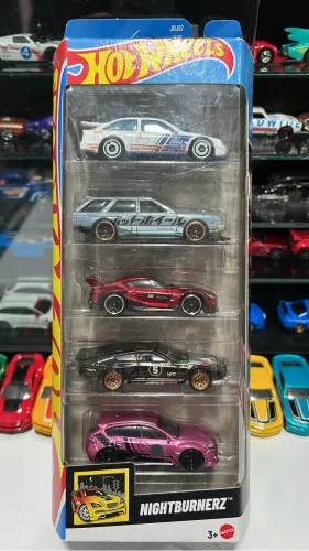 Pack 5 Hot Wheels Nightburnerz 2024
