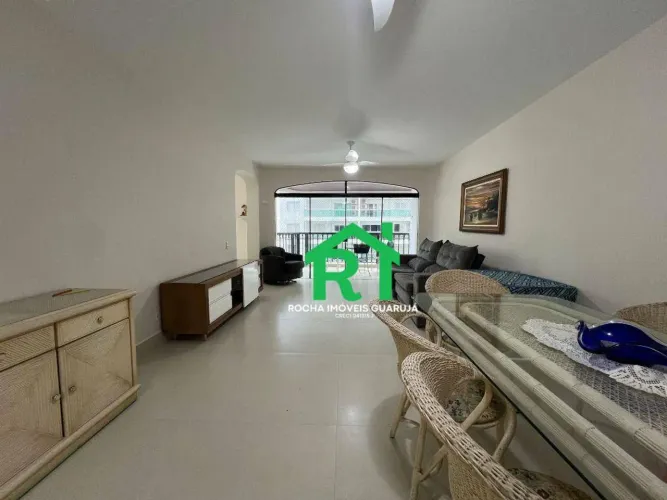 Apartamento à beira mar 3 suítes e 2 vagas à venda em Pitangueiras, Guarujá-SP