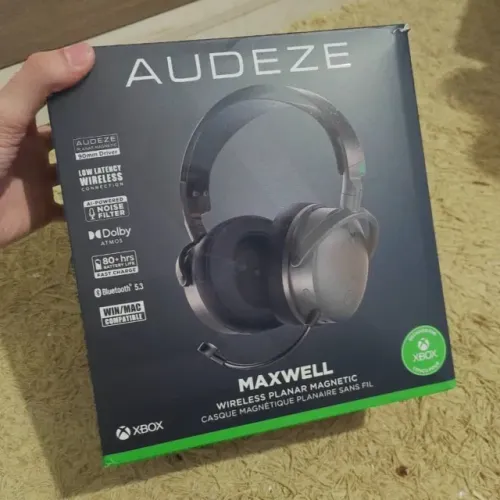 HEADSET AUDEZE MAXWELL + ACESSÓRIOS SEM FIO