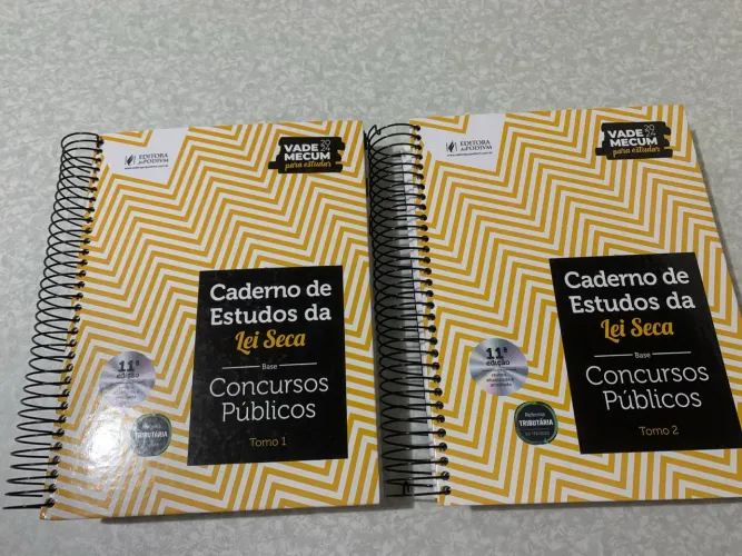 CADERNO DE ESTUDOS DA LEI SECA - CONCURSOS PÚBLICOS