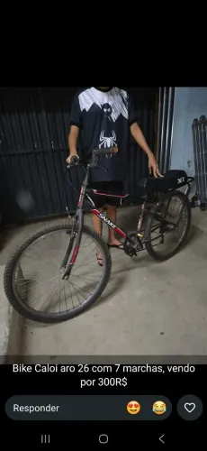 Bicicleta Caloi aro 26