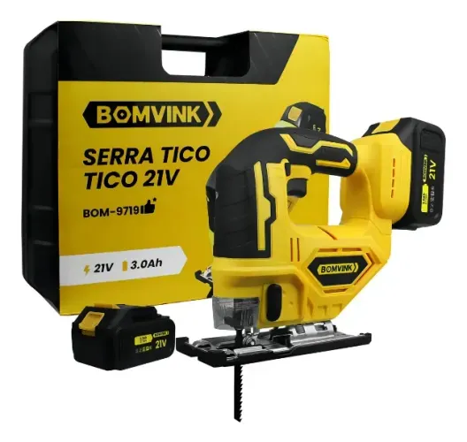 Serra Tico Tico 350w Corte Madeira 3 Níveis De Elevação