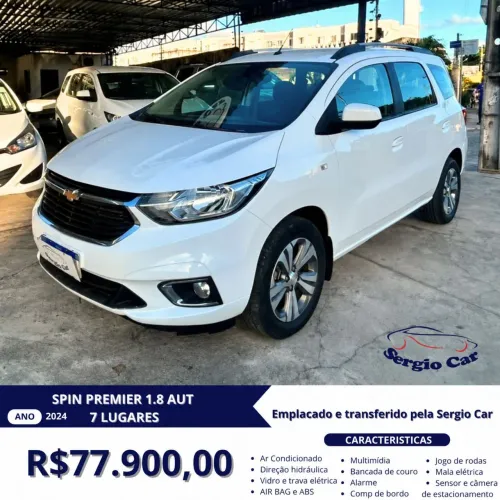 Chevrolet Spin Premier 1.8 8V Econo.flex 5P Aut. 2024