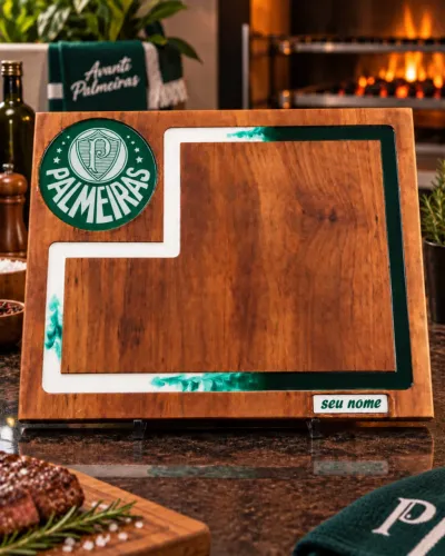 Tábua de churrasco personalizada TIMES
