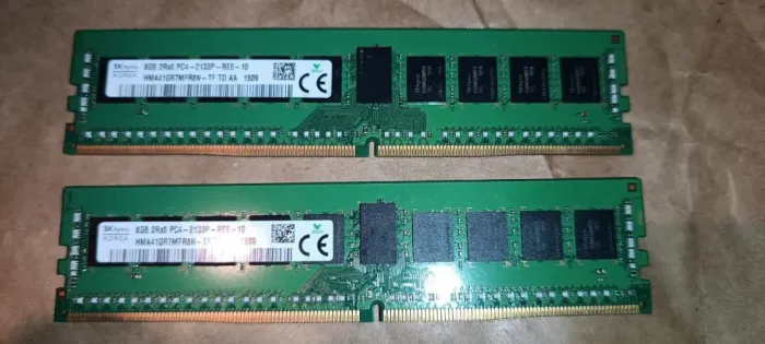 Memória Ram 16Gb DDR4, ECC Server