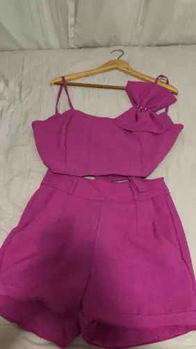 Conjunto feminino Rosa Pink.