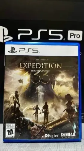 Jogo vídeo game Clair obscure expedition 33 ps5 mídia física
