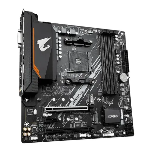 Placa Mae Gigabyte B550M Aorus Elite DDR4 AM4 M-ATX [nova]