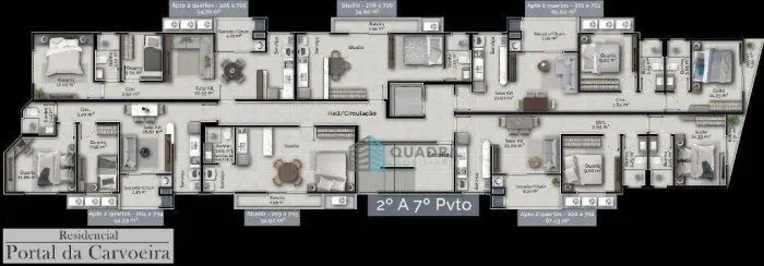 Studio com 34,80m2 privativo. Com garagem