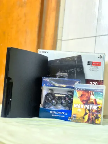 Ps3 Slim na Caixa Desbloqueado Hen