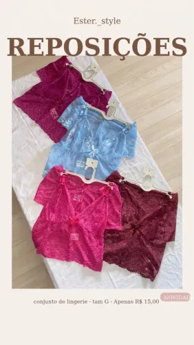 Conjunto de lingerie 