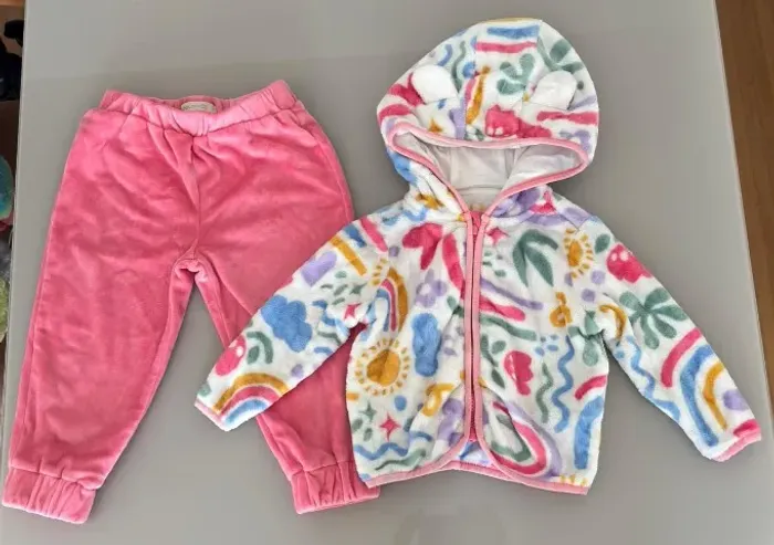 Conjunto Infantil de Inverno Peluciado