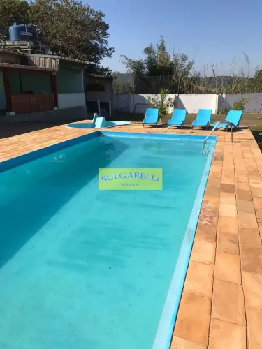 Chácara à venda Amplo Salão Com Churrasqueira , Vestiario e Piscina , Estuda Permuta , Rio