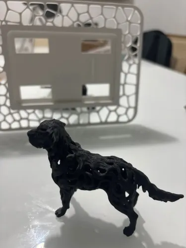 Cachorro veronoi 3D
