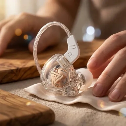 Fone de Ouvido In-Ear QKZ AK6 (Com Fio e Microfone)