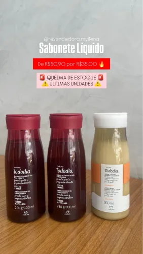 Sabonete líquido Natura 300 ml