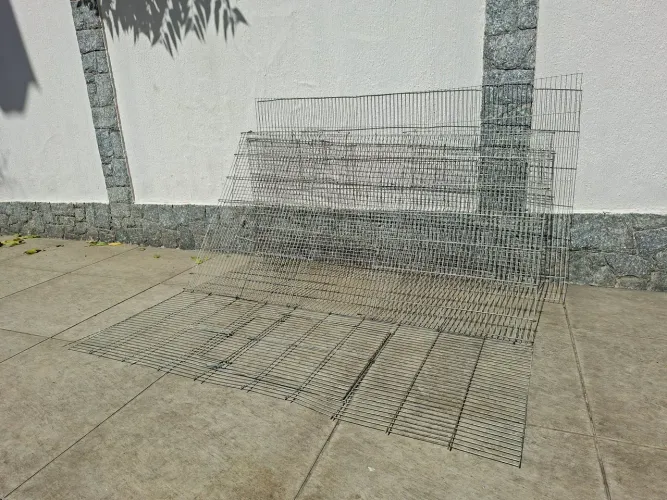 Viveiro com 1,5 m de comprimento, de arame galvanizado, da chocmaster