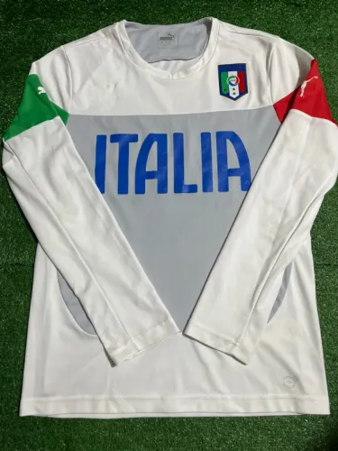 Camisa Seleção Itália Treino 2014/2015 Mangas Longas