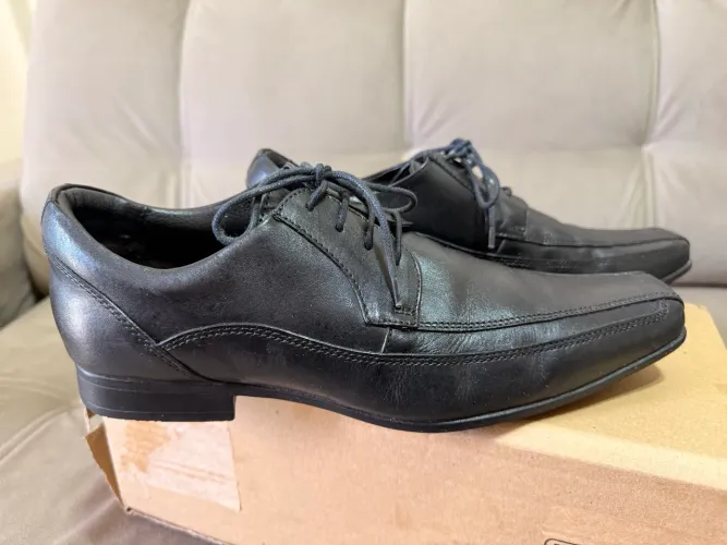 Sapato Social Couro Preto Colombo 42