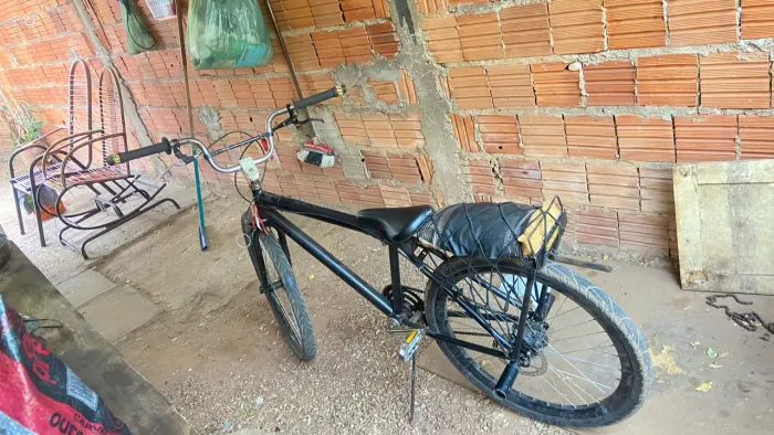 Bicicleta montadinha