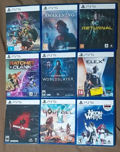JOGOS de PS5 (A PARTIR de 90$)