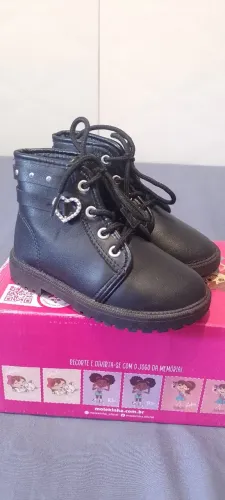 Bota coturno infantil