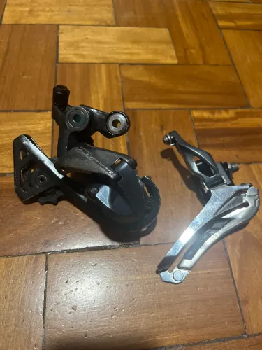 Par de câmbios Shimano ultegra r800/6800