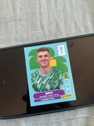 Figurinha Goleiro Bento Brasil Copa 2026