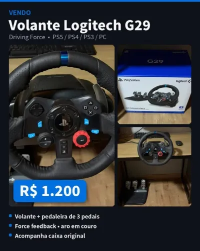 Volante Logitech G29