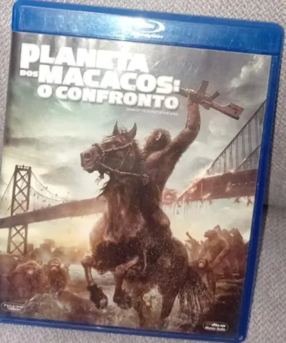 Planeta dos Macacos: O Confronto - Blu-ray Original / Único Dono