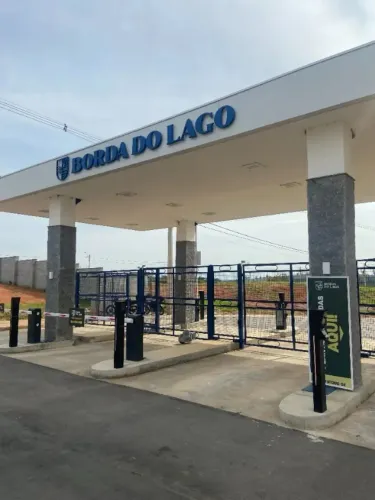 Terreno no condomínio borda do lago
